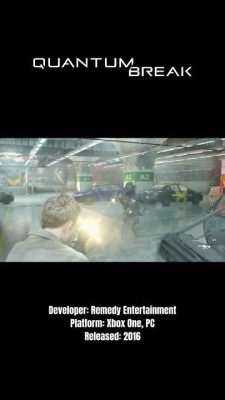 Quantum Break: A Mind-Bending Shooter Where Time Itself Becomes Your Weapon!